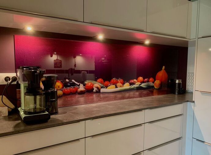 Keuken decoratie foto op plexiglas 